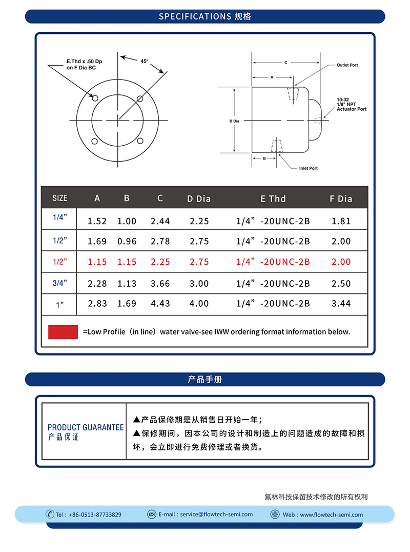 PVC一体阀